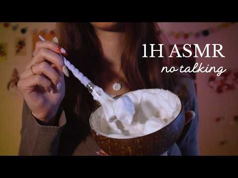 ASMR à mettre en fond pour dormir, travailler, se détendre ☁️ 1H no talking