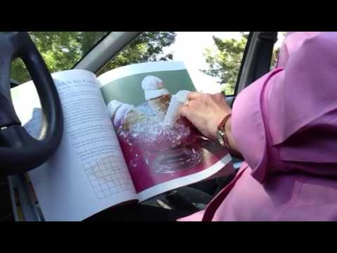 ASMR page turning, craft book. soft spoken