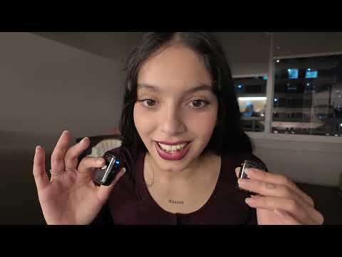 ASMR MOUTH SOUNDS CON MIC DJI|TAPPING FALSO Y VERDADERO| SOFIWI