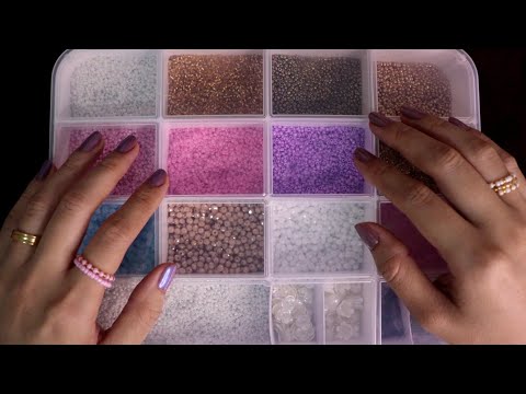ASMR Tour pelos Materiais do Meu Ateliê de Acessórios + Peças que produzi 🍒🌸