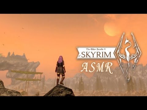 Skyrim ASMR🏔新たな旅に出ます🗺~𝔻𝔸𝕐,𝟙~ #イヤホン推奨 #ささやき