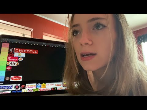 asmr fast food tier list (whispered)🍟