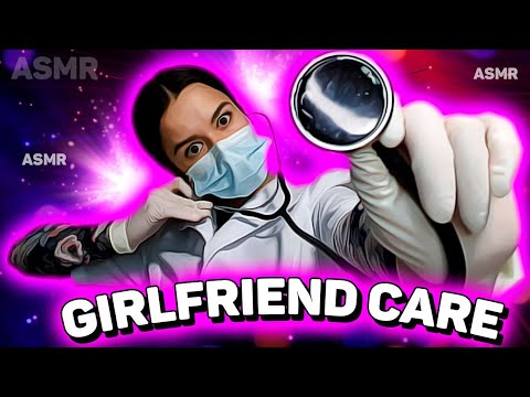 ASMR 💖 ASMR ROLEPLAY, GIANTESS ASMR, ASMR GIRLFRIEND, ASMR GLOVES, ASMR LATEX GLOVES, ASMR HEARTBEAT