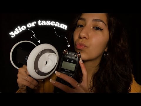 ASMR | Batalla de Ear Licking: 3dio v.s. Tascam (TINGLES CADA SEGUNDO)