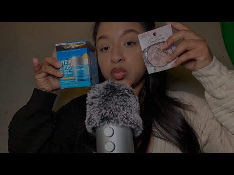 ASMR | BUEATY WALMART HAUL WHISPERS AND TINGLY TAPPING & MOUTHSOUNDS✨💖💅