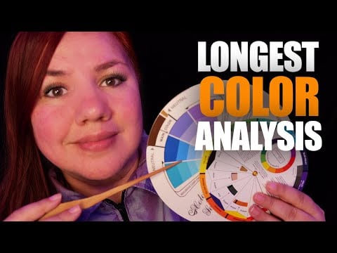 ASMR Longest COLOR Analysis Session Roleplay