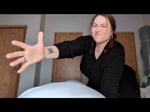 ASMR Fast and Aggressive Full Body Massage for Sleep 🖤💤 Arms, Legs, Chest 