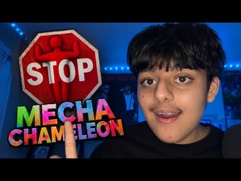 ASMR Playing Meccha Chameleon 