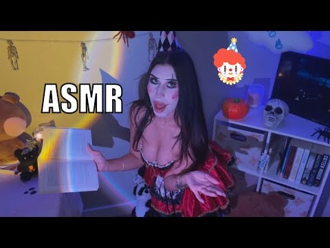 Clown Reads You To Sleep 😴🩷ASMR 