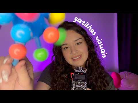 {ASMR} Gatilhos visuais para cansar os seus olhos 💤