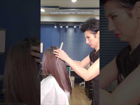 Smooth Damaged Hair Transformation