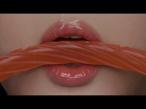 ASMR Delicate Noms on Candy.. Lots of Licks👅