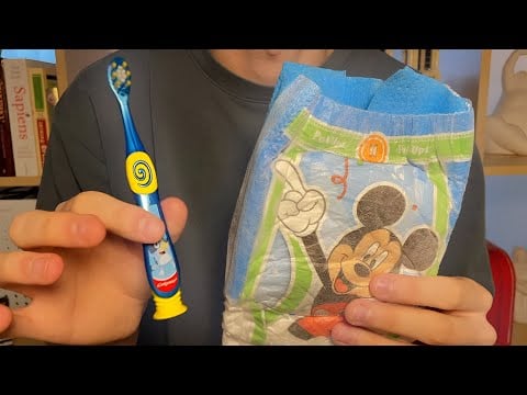 ASMR Baby Items: Cream, Pacifier Tapping & Bottle Sounds