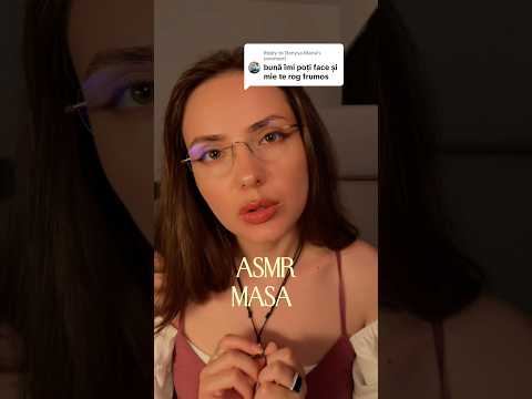 ASMR masaj 💆‍♀️❤️ #asmr #asmrsounds #asmrvideo #romana