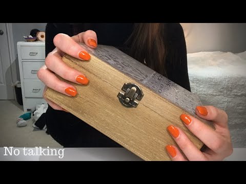 Tingly Boxes!📦 • ASMR • Tapping & Scratching • Cardboard & plastic sounds • No talking