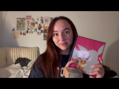 ASMR updated Pokémon card collection ⚡️ whispered ramble, tapping 