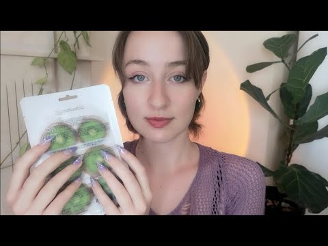 asmr skincare treatment (tingly layered sounds)