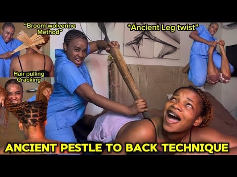 ASMR:THE PESTLE TO BACK TECHNIQUE, SUPER FAST & AGGRESSIVE HAIR PULL MASSAGE,INTENSE SCALP SCRATCH