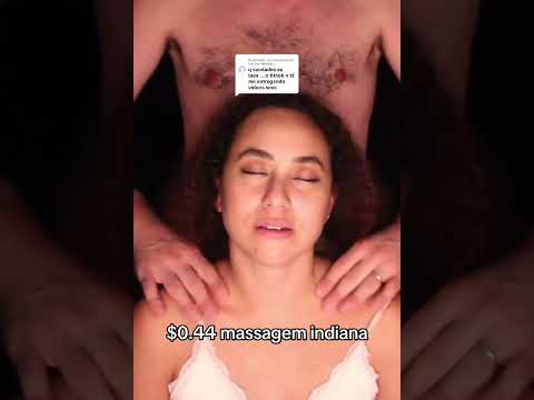 ASMR MASSAGEM INDIANA #asmr #relax #massag