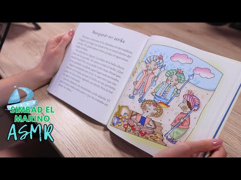 Lectura Educativa 💡 | Conoce a SIMBAD EL MARINO 🌊 [Susurros] ASMR para Niños o no...✨