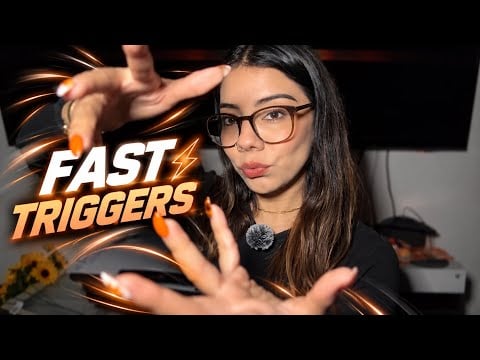 ASMR | FAST MOUTH SOUNDS & HAND MOVEMENTS ⚡