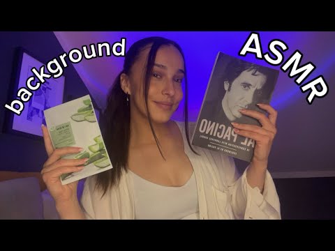 Background LoFi ASMR for study and sleep ♡ 💤 (gripping, tapping, scratching, fast) - no talking