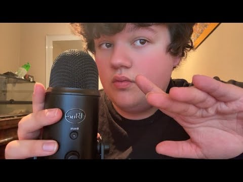 ASMR Tongue Clicks & Hand Movements ☁️✨