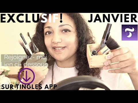 ASMR Maquillage naturel extrait *Jeu de role membres Tingles Janvier