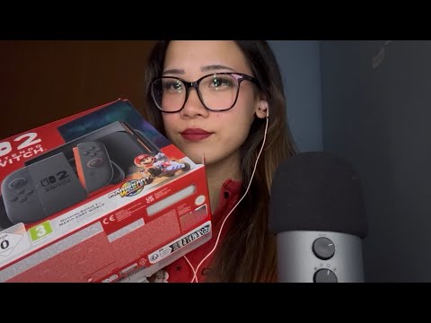 ASMR - Unboxing Nintendo Switch 2👾