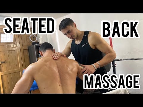 BACK massage relaxing asmr MALE