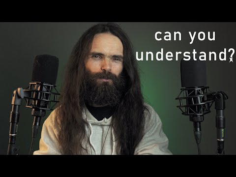 ASMR I made a language to make you sleep! (Unintelligible)