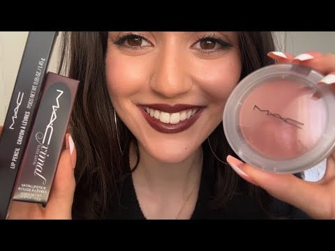 ASMR MAKEUP HAUL ~ tingly tapping & whispering 💗✨+ mini q&a 