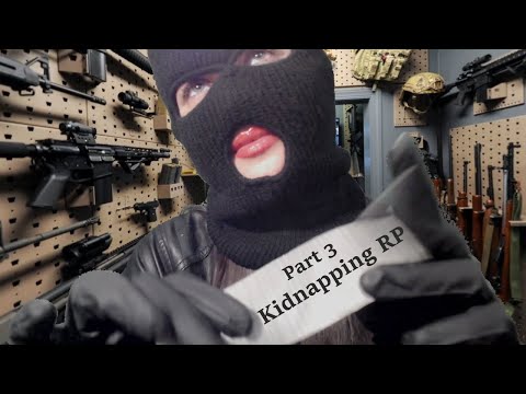 ASMR [PART 3 Kidnapping Roleplay] [Leather Gloves] [Leather Jacket] | Psycho-Stalker [Balaclava]