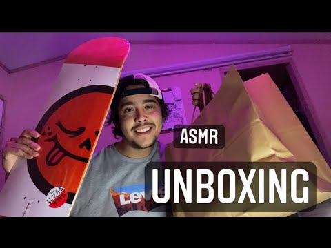 ASMR | SKATE GEAR UNBOXING
