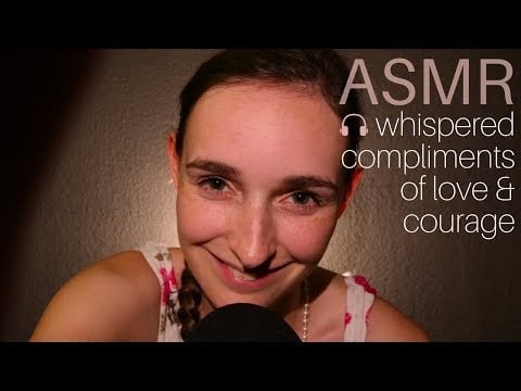 ASMR Shower of Love, Positivity & Encouragement ♥ Tingly Facial Rubs and Whispers for YOU!