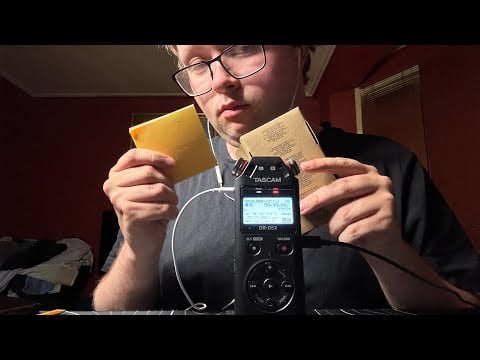 ASMR that will hopefully help your fall sleep 