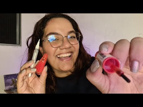 ASMR MANICURE PINTANDO SUAS UNHAS 😍💕
