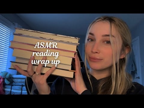 ASMR What I Read in January (monthly reading wrap up)