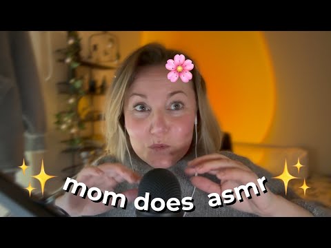 ASMR │ Mom Tries ASMR For The First Time🙈