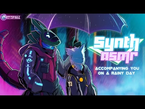[ASMR] Cyberpunk BF Synth accompanies you on a rainy day ☔🌧️[Rain ambience] [Roleplay] [M4A]