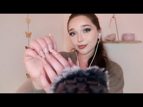 ASMR - Inaudible Whispers and Nail Tapping