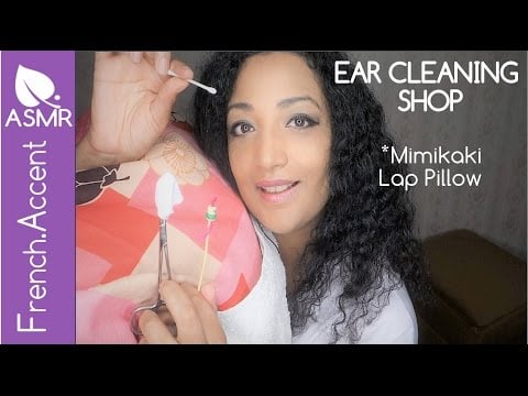 Ultimate DEEP Ear Cleaning Shop ' Mimikaki [English ASMR] [french accent asmr]
