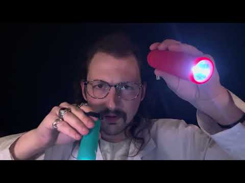 ASMR Quick Cranial Nerve Exam Roleplay (10 Minutes + Free 62-73 Seconds)