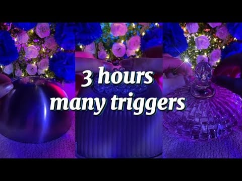 No talking ASMR live 😴 +3h