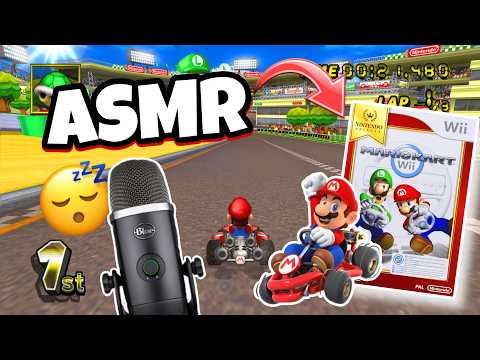 ASMR Français • CHUCHOTEMENT PUISSANTS pour DORMIR VITE sur MARIO KART WII 😴✨️