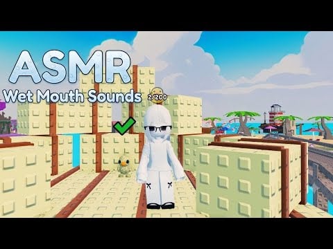 Roblox ASMR ~ Wet Mouth Sounds 
