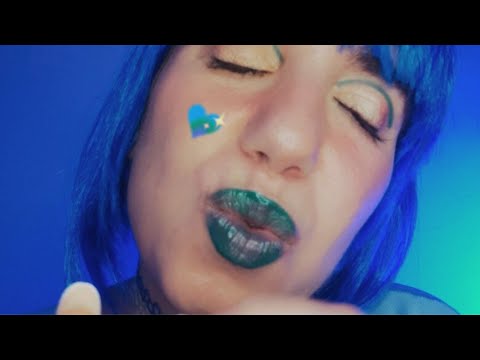 asmr🙈En el AZUL encontrarás BESIT💙S  #asmr #sleep