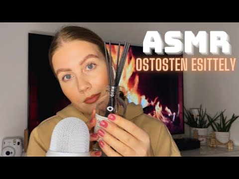 ASMR SUOMI - Mieletön juomapullo ja muita ostoksia🛍️ (shopping haul, tapping and whispering)