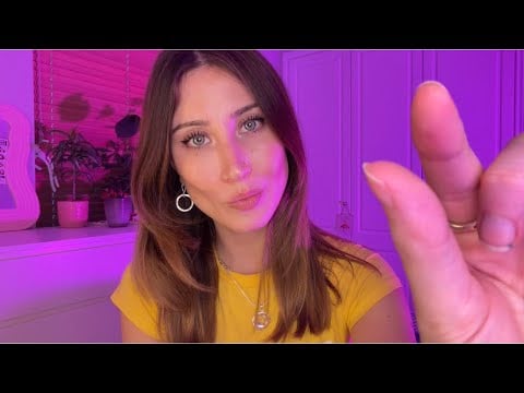 ASMR Clipping Your Hair Back w/ Invisible Clips
