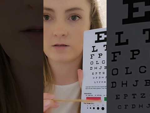 ASMR Cranial Nerve Exam #asmr #asmrsounds #asmrvideo #asmrtiktoks